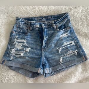 American Eagle distressed Jean Shorts size 2